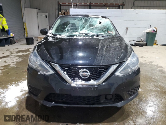 2019 Nissan Sentra S with VIN 3N1AB7AP4KY333882, listed as a Copart auction lot 88328655 with 83,326 mi miles and Salvage Title. Bid and sale history available at DreamBid. Image 5.