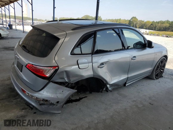 2016 Audi SQ5 Premium Plus with VIN WA1CCAFP6GA026910, listed as a Copart auction lot 69436704 with 74,595 mi miles and Salvage Title. Bid and sale history available at carsss.com. Image 3.