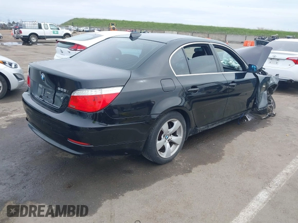 2008 BMW 5 Series 528i with VIN WBANU53558CT18153, listed as a IAAI auction lot 41706261 with 151,613 mi miles and . Bid and sale history available at DreamBid. Image 4.