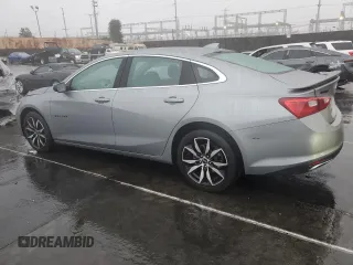 2023 Chevrolet Malibu RS with VIN 1G1ZG5ST0PF251639, listed as a Copart auction lot 45088955 with 33,962 mi miles and Salvage Title. Bid and sale history available at DreamBid. Image 2.