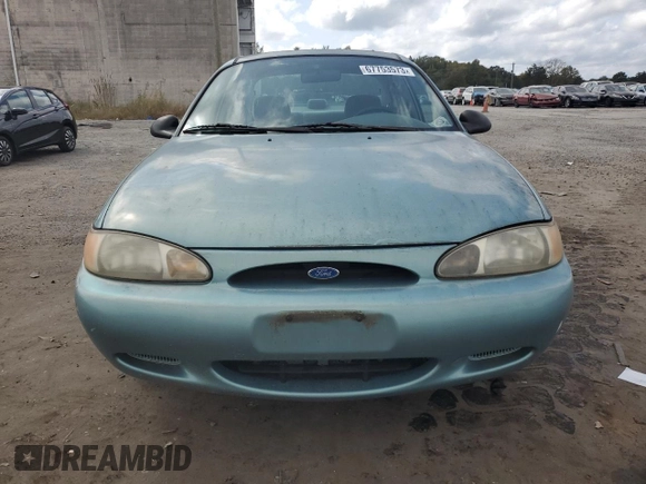 1997 Ford Escort LX with VIN 1FALP13P2VW182592, listed as a Copart auction lot 75612734 with 84,806 mi miles and Salvage Title. Bid and sale history available at carsss.com. Image 5.