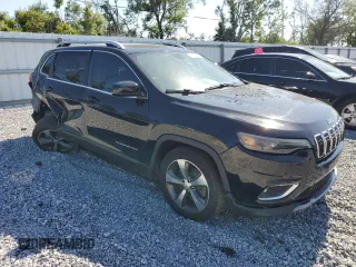2019 Jeep Cherokee Limited with VIN 1C4PJLDB2KD340920, listed as a Copart auction lot 53554965 with 70,384 mi miles and Non Repairable. Bid and sale history available at DreamBid. Image 4.