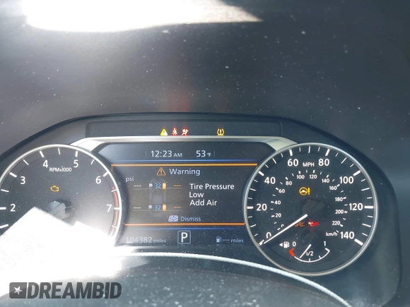 2020 Nissan Altima S with VIN 1N4BL4BV6LC197118, listed as a IAAI auction lot 41616262 with 104,382 mi miles and . Bid and sale history available at DreamBid. Image 7.