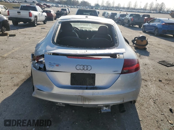 2014 Audi TT 2.0T with VIN TRUBFAFK2E1005455, listed as a Copart auction lot 48588615 with 0 mi miles and Salvage Title. Bid and sale history available at carsss.com. Image 6.