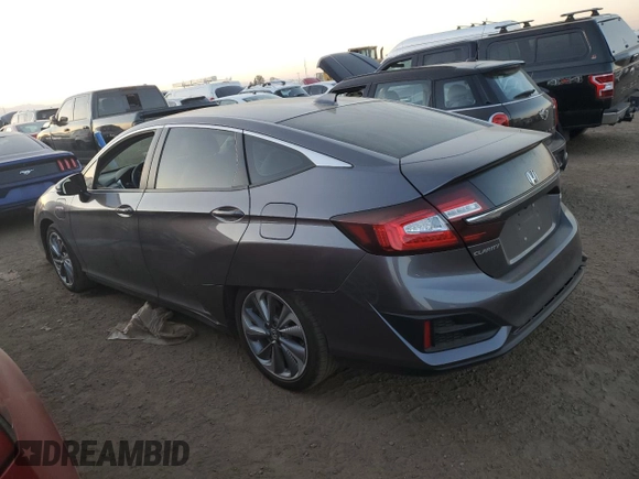 2018 Honda Clarity Plug-In Hybrid with VIN JHMZC5F18JC023195, listed as a Copart auction lot 73437684 with 57,371 mi miles and Salvage Title. Bid and sale history available at carsss.com. Image 2.