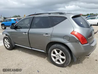 2006 Nissan Murano SL with VIN JN8AZ08W46W514902, listed as a Copart auction lot 72912394 with 131,839 mi miles and Salvage Title. Bid and sale history available at carsss.com. Image 2.