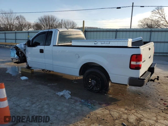 2007 Ford F-150 XL с VIN 1FTRF12W07KC47529, выставлен на аукционе Copart как лот 88709745 с пробегом 248 129 миль миль и Списание • Salvage title. История ставок и продаж доступна на DreamBid. Изображение 2.