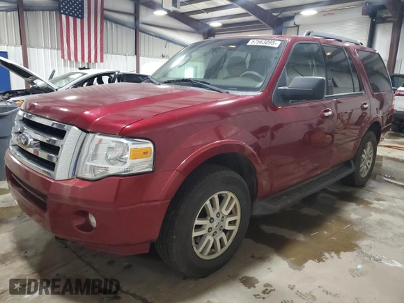 2014 Ford Expedition King Ranch with VIN 1FMJU1J56EEF17253, listed as a Copart auction lot 57563095 with 163,158 mi miles and Clean title. Bid and sale history available at DreamBid. Image 1.