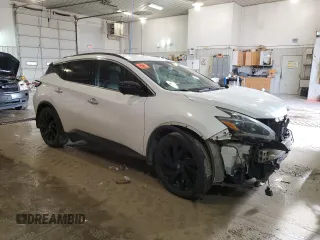 2018 Nissan Murano S with VIN 5N1AZ2MG7JN112758, listed as a Copart auction lot 86631664 with 106,486 mi miles and Salvage Title. Bid and sale history available at DreamBid. Image 4.
