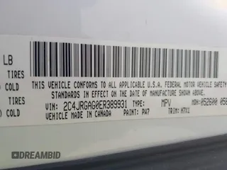 2014 Ram Cargo Van Tradesman with VIN 2C4JRGAG0ER389931, listed as a IAAI auction lot 41701740 with 190,715 mi miles. Bid and sale history available at carsss.com. Image 9.