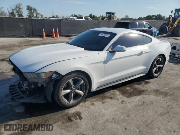 2015 Ford Mustang EcoBoost with VIN 1FA6P8TH3F5317133, listed as a Copart auction lot 50610165 with 209,281 mi miles and Salvage Title. Bid and sale history available at carsss.com. Image 1.