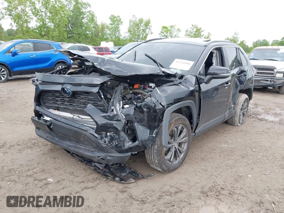 2023 Toyota RAV4 Hybrid XLE Premium with VIN 4T3B6RFV6PU126643, listed as a IAAI auction lot 42324990 with 31,491 mi miles and . Bid and sale history available at DreamBid. Image 17.
