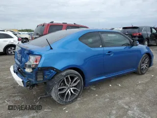 2016 Scion tC with VIN JTKJF5C71GJ014138, listed as a Copart auction lot 52180984 with 71,502 mi miles and Salvage Title. Bid and sale history available at carsss.com. Image 3.