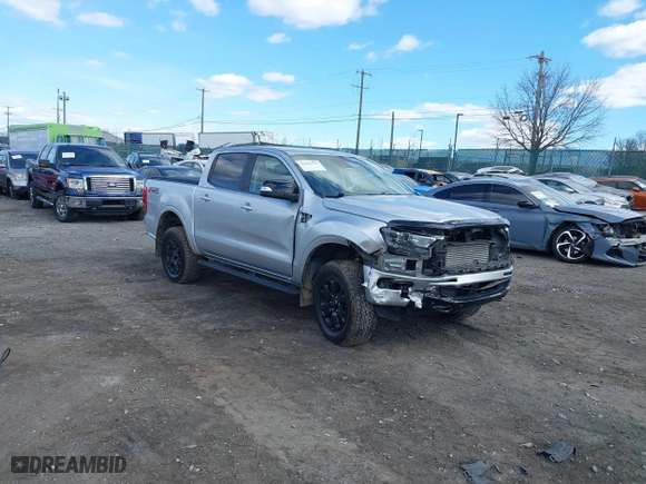 2019 Ford Ranger XL with VIN 1FTER4FHXKLB04657, listed as a IAAI auction lot 41692579 with 75,250 mi miles. Bid and sale history available at carsss.com. Image 1.