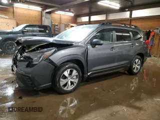 2023 Subaru Ascent Premium с VIN 4S4WMAED0P3462658, выставлен на аукционе Copart как лот 42318145 с пробегом 16 287 миль миль и Списание • Salvage title. История ставок и продаж доступна на DreamBid. Изображение 1.
