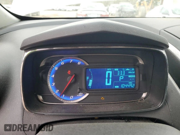 2016 Chevrolet Trax LS with VIN KL7CJKSB3GB754607, listed as a Copart auction lot 50418065 with 104,492 mi miles and Salvage Title. Bid and sale history available at carsss.com. Image 9.