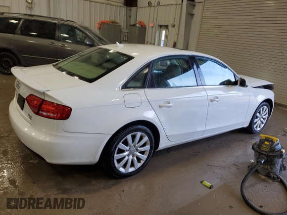 2012 Audi A4 Premium with VIN WAUDFAFL9CA116509, listed as a Copart auction lot 87461174 with 104,326 mi miles and Non Repairable. Bid and sale history available at carsss.com. Image 3.
