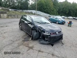 2019 Volkswagen Golf GTI S with VIN 3VW5T7AU0KM011651, listed as a Copart auction lot 70188304 with 0 mi miles and Salvage Title. Bid and sale history available at carsss.com. Image 11.