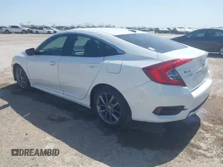2019 Honda Civic Sedan EX with VIN 19XFC1F34KE008721, listed as a IAAI auction lot 41845651 with 80,991 mi miles. Bid and sale history available at carsss.com. Image 3.