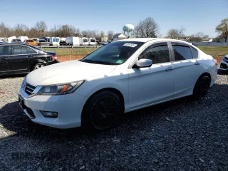 2014 Honda Accord LX z VIN 1HGCR2F33EA089517, wystawiony jako Copart lot #52487635 z przebiegiem 98 298 mil mil oraz Szkoda całkowita • Salvage title. Historia ofert i sprzedaży dostępna na DreamBid. Obrazek 1.