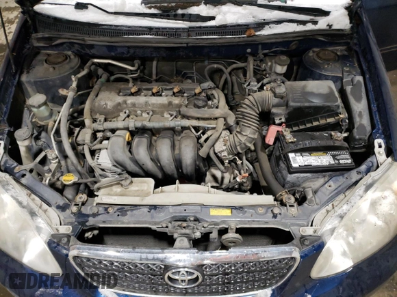 2008 Toyota Corolla CE with VIN 1NXBR32E88Z018304, listed as a Copart auction lot 56430085 with 261,479 mi miles and Non Repairable. Bid and sale history available at DreamBid. Image 11.