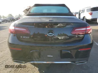 2021 Mercedes-Benz E 450 with VIN W1K1K5JB4MF159267, listed as a Copart auction lot 74945184 with 49,924 mi miles and Salvage title. Bid and sale history available at DreamBid. Image 6.