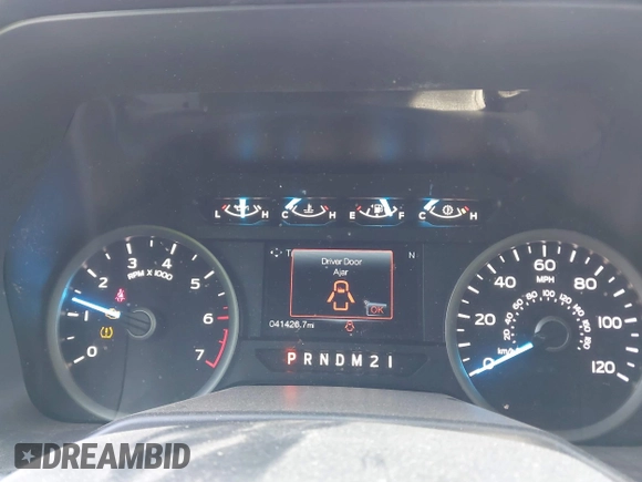 2016 Ford F-150 XLT with VIN 1FTFX1EG3GFD41711, listed as a IAAI auction lot 41639232 with 41,426 mi miles. Bid and sale history available at carsss.com. Image 7.