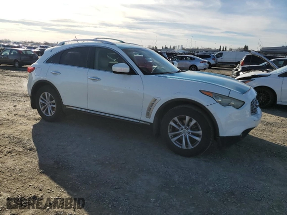 2009 Infiniti FX z VIN JNRAS18U59M102556, wystawiony jako Copart lot #86925744 z przebiegiem 164 802 mil mil oraz Szkoda całkowita • Salvage title. Historia ofert i sprzedaży dostępna na DreamBid. Obrazek 4.