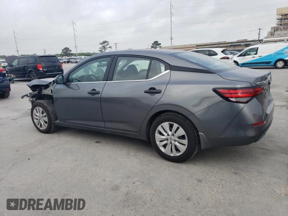 2025 Nissan Sentra S with VIN 3N1AB8BV5SY251324, listed as a Copart auction lot 51345315 with 4,642 mi miles and Salvage Title. Bid and sale history available at DreamBid. Image 2.