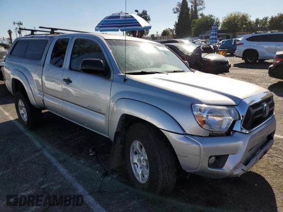 2013 Toyota Tacoma PreRunner with VIN 5TFTU4GN7DX050157, listed as a Copart auction lot 78933684 with 186,118 mi miles and Salvage Title. Bid and sale history available at carsss.com. Image 4.