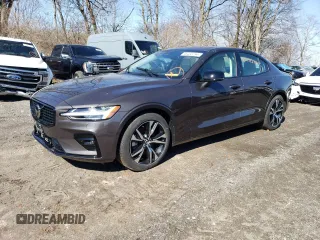 2024 Volvo S60 Plus Dark Theme with VIN 7JRL12TL6RG303561, listed as a Copart auction lot 45432294 with 0 mi miles and Salvage Title. Bid and sale history available at carsss.com. Image 1.