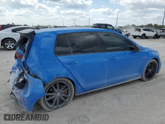 2019 Volkswagen Golf GTI S with VIN 3VW5T7AU8KM015673, listed as a Copart auction lot 53748305 with 50,654 mi miles and Salvage Title. Bid and sale history available at carsss.com. Image 3.