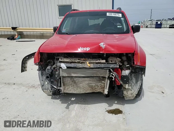 2020 Jeep Renegade Sport with VIN ZACNJAAB2LPL52923, listed as a Copart auction lot 48816875 with 32,377 mi miles and Salvage Title. Bid and sale history available at carsss.com. Image 11.