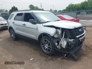 2017 Ford Explorer Sport z VIN 1FM5K8GTXHGB20532, wystawiony jako IAAI lot #42412716 z przebiegiem 65 322 mil mil oraz . Historia ofert i sprzedaży dostępna na DreamBid. Obrazek 1.