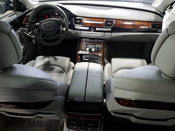 2014 Audi A8 3.0L TDI with VIN WAURMAFD0EN000857, listed as a Copart auction lot 51054765 with 112,505 mi miles and Non repairable. Bid and sale history available at DreamBid. Image 8.