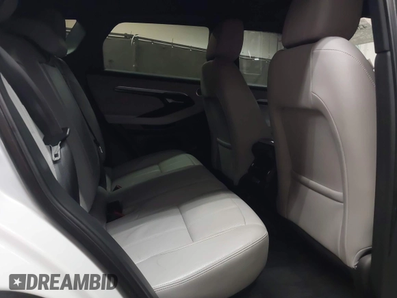 2020 Land Rover Range Rover Evoque SE with VIN SALZP2FX6LH070149, listed as a IAAI auction lot 42041307 with 28,853 mi miles and . Bid and sale history available at DreamBid. Image 8.