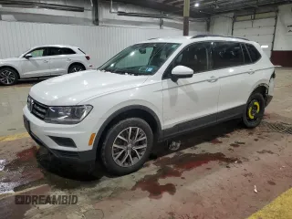 2021 Volkswagen Tiguan S with VIN 3VV0B7AX0MM027976, listed as a Copart auction lot 45965465 with 116,047 mi miles and Salvage Title. Bid and sale history available at carsss.com. Image 1.