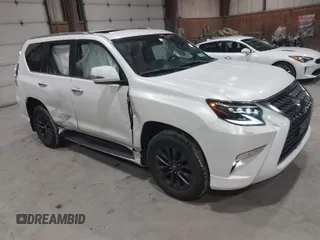 2023 Lexus GX with VIN JTJAM7BX9P5356064, listed as a IAAI auction lot 41877308 with 44,168 mi miles. Bid and sale history available at carsss.com. Image 1.