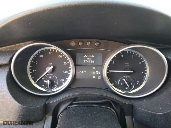 2012 Mercedes-Benz R-Class R 350 with VIN 4JGCB5HE9CA150347, listed as a Copart auction lot 76598764 with 174,726 mi miles and Salvage Title. Bid and sale history available at carsss.com. Image 9.
