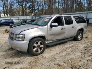 2007 Chevrolet Suburban LTZ with VIN 1GNFK16347J277340, listed as a Copart auction lot 45635045 with Not provided miles and Salvage title. Bid and sale history available at DreamBid. Image 1.