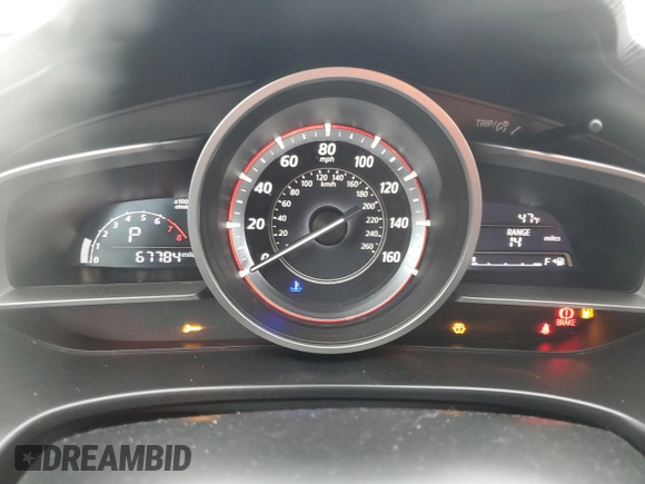 2016 Mazda 3 i Touring with VIN 3MZBM1L76GM319998, listed as a Copart auction lot 52292625 with 67,784 mi miles and Salvage title. Bid and sale history available at DreamBid. Image 9.
