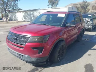 2018 Ford Explorer XLT with VIN 1FM5K7DH7JGA68728, listed as a IAAI auction lot 41637448 with 111,188 mi miles. Bid and sale history available at carsss.com. Image 19.
