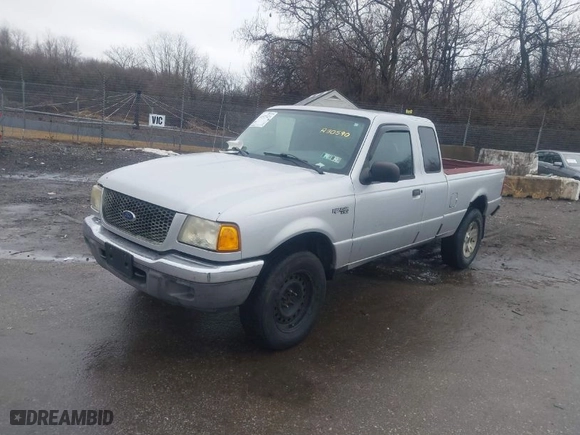 2003 Ford Ranger XL Fleet with VIN 1FTZR15E53TA30590, listed as a IAAI auction lot 41522421 with 120,203 mi miles. Bid and sale history available at carsss.com. Image 2.