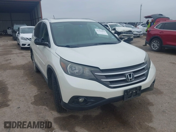 2014 Honda CR-V EX-L with VIN 5J6RM4H77EL113626, listed as a IAAI auction lot 41702024 with 135,885 mi miles. Bid and sale history available at carsss.com. Image 1.
