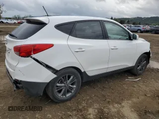 2015 Hyundai Tucson GLS with VIN KM8JT3AF0FU039863, listed as a Copart auction lot 51347815 with 104,469 mi miles and Salvage Title. Bid and sale history available at DreamBid. Image 3.