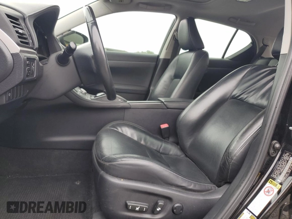 2011 Lexus CT 200h with VIN JTHKD5BH6B2029571, listed as a Copart auction lot 55640485 with 182,372 mi miles and Salvage Title. Bid and sale history available at DreamBid. Image 7.