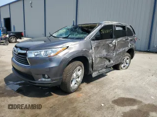 2016 Toyota Highlander Limited z VIN 5TDYKRFHXGS172798, wystawiony jako Copart lot #56308185 z przebiegiem 53 594 mil mil oraz Szkoda całkowita • Salvage title. Historia ofert i sprzedaży dostępna na DreamBid. Obrazek 1.