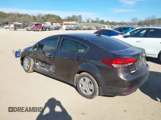 2018 Kia Forte LX with VIN 3KPFL4A76JE217369, listed as a IAAI auction lot 41673754 with 100,545 mi miles. Bid and sale history available at carsss.com. Image 3.