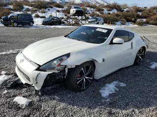 2018 Nissan 370Z Touring with VIN JN1AZ4EH0JM572392, listed as a Copart auction lot 85166214 with 44,355 mi miles and Salvage Title. Bid and sale history available at DreamBid. Image 1.