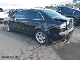 2007 Audi A4 2.0T with VIN WAUAF78E07A063080, listed as a IAAI auction lot 41896271 with 228,307 mi miles. Bid and sale history available at carsss.com. Image 3.